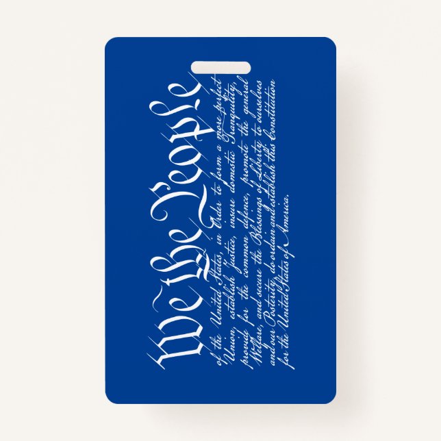 We the People Badge (Front)