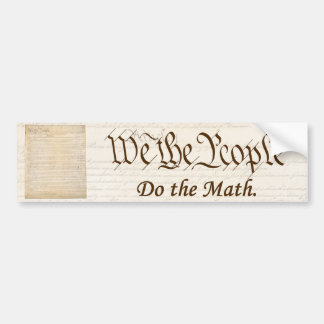 We the People - Bumper Sticker #2