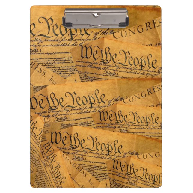 We The People Clipboard (Front)