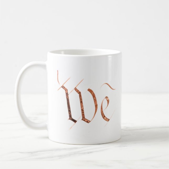 We: the People Coffee Mug (Left)