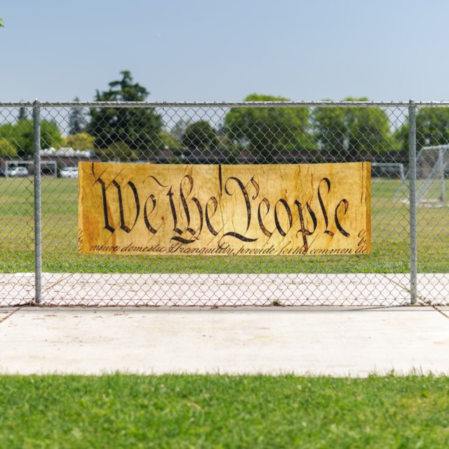 We the People - Constitution Banner (Insitu)