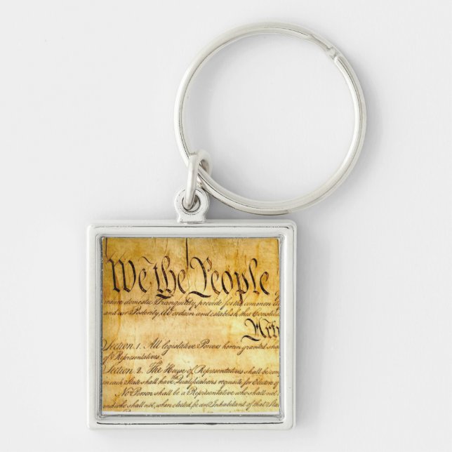 We the People - Constitution Keychain (Front)