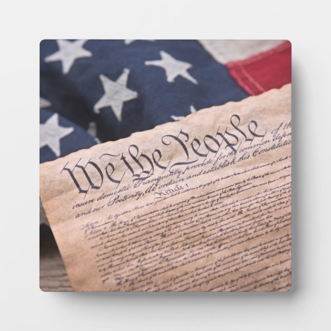 We the People Constitution Plaque (Front)