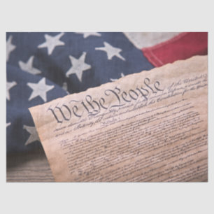 We the People Constitution Tissue Paper