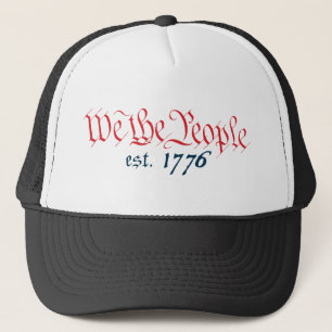 We The People est. 1776 Trucker Hat