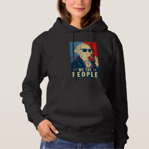 We The People George Washington 4th Of July Hoodie