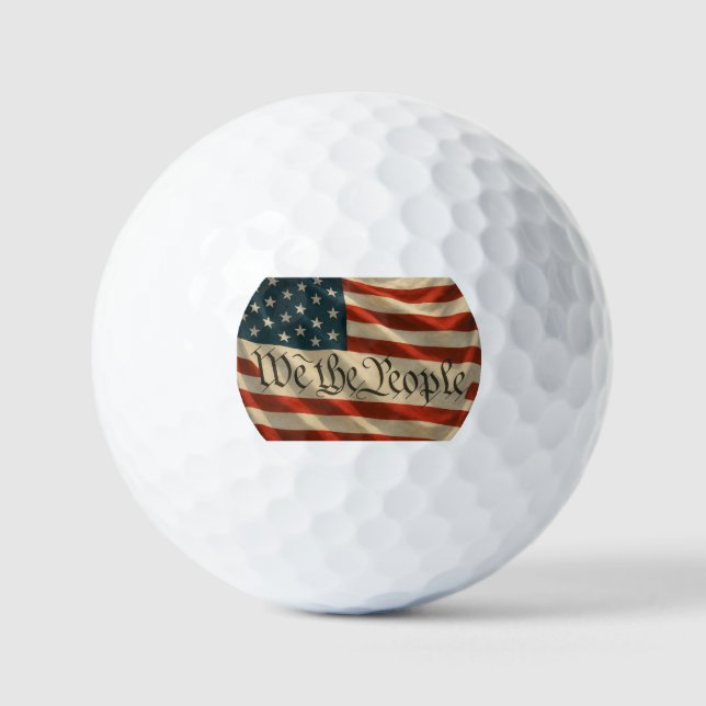 We the People Golf Balls (Front)