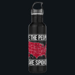 We the People Have Spoken Map of 2024 Election  710 Ml Water Bottle<br><div class="desc">We the People Have Spoken Map of 2024 Election Results</div>
