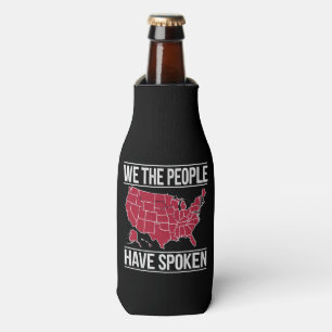 We the People Have Spoken Map of 2024 Election Bottle Cooler