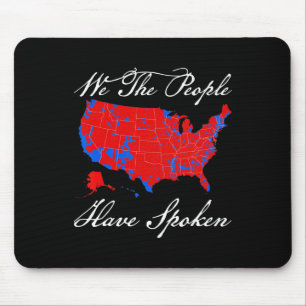 We The People Have Spoken Map Of 2024 Election Res Mouse Pad