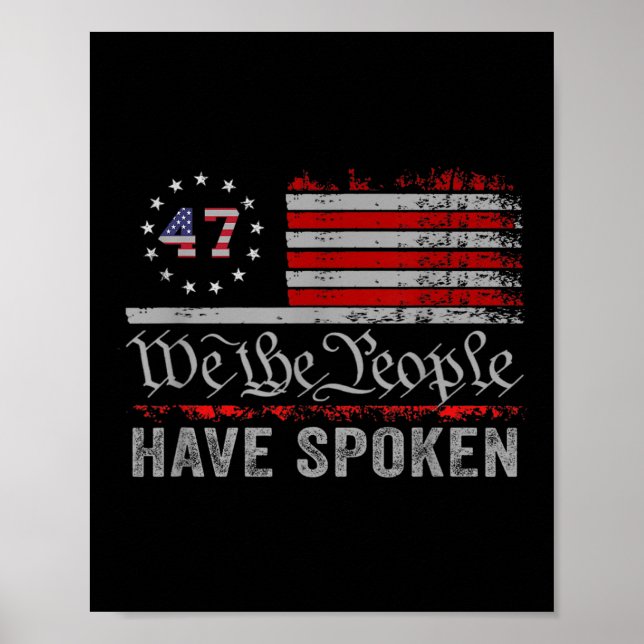 We The People Have Spoken  Poster (Front)