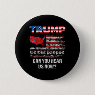 We The People Have Spoken Tee Usa Election 2024 Re 2 Inch Round Button