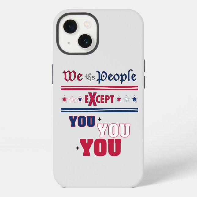We the People   iPhone Case (Back)