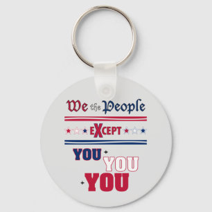 We the People   Keychain
