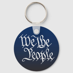We The People Keychain