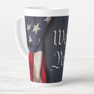 We the People Latte Mug