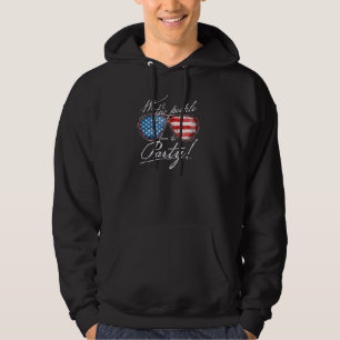 WE THE PEOPLE LOVE TO PARTY FOURTH OF JULY WEATHER HOODIE