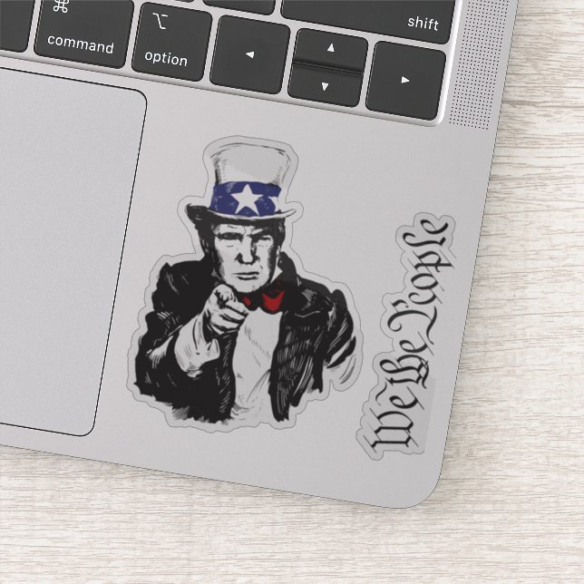 We the people MAGA Trump Uncle Sam I want you (Detail)