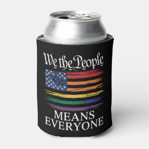 We The People Means Everyone LGBTQ Pride Can Cooler