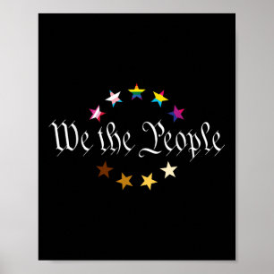 We The People Means Everyone Lgbtq Pride Month _1  Poster