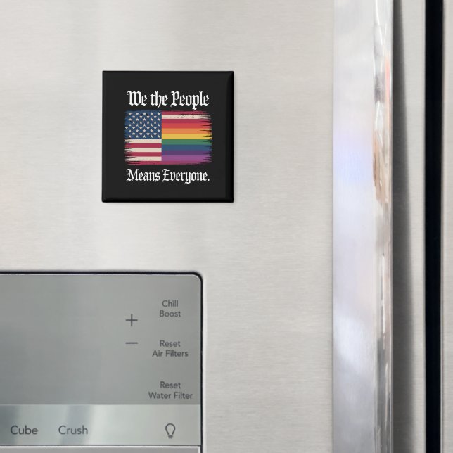 We The People Means Everyone Usa Lgbt Equality  Magnet (In Situ (Fridge))