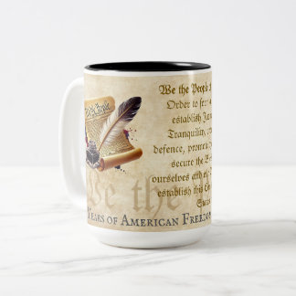 We the People Mug 250 Year Anniversary of America