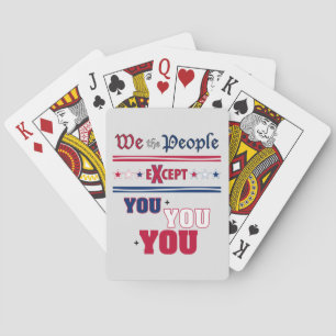 We the People   Playing Cards