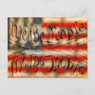 We the People Postcard