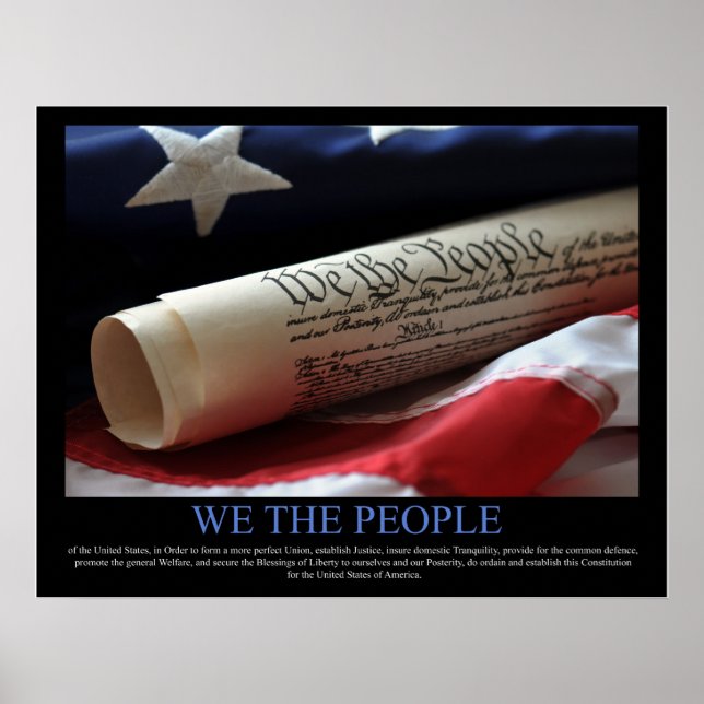 We The People Poster (Front)