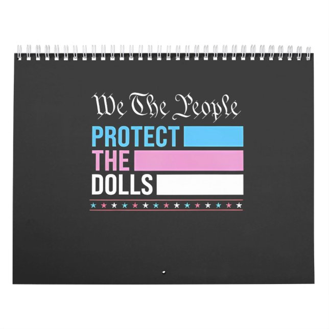 We The People Protect The Dolls LGBT Transgender Calendar (Cover)