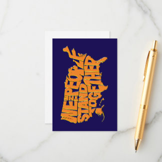 We the People Stand Together Enclosure Card