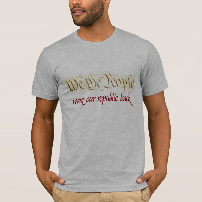 We the People T-Shirt (Front)