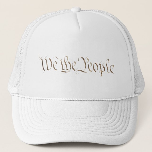 We the People Trucker Hat (Front)