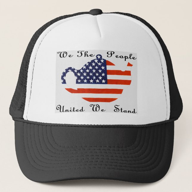We The People United  We  Stand Hat (Front)