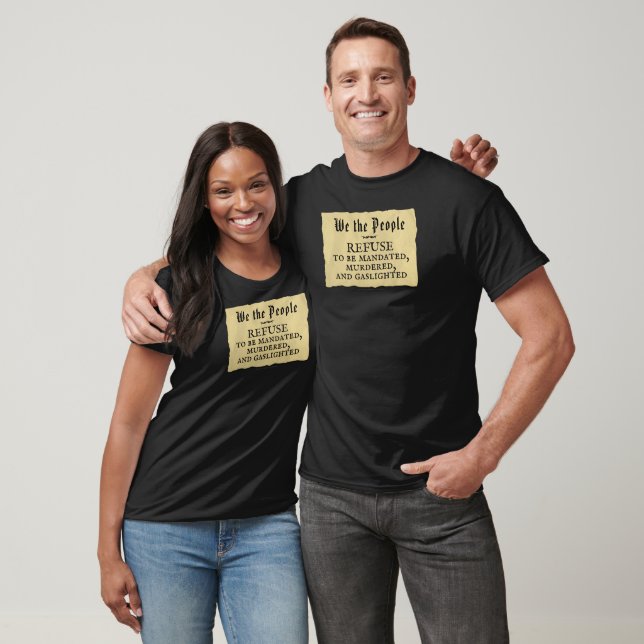 We the People US Constitution Freedom Rights T-Shirt (Unisex)
