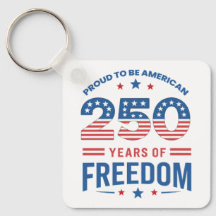 We the people USA 250th anniversary Keychain