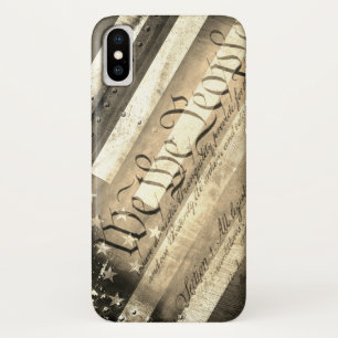 We The People Vintage American Flag Case-Mate iPhone Case
