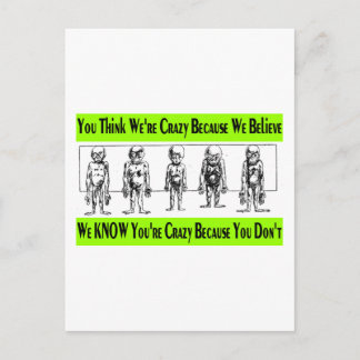 We Think Postcard