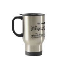 We Three Kings of Orient Are, Sheet Music Mug