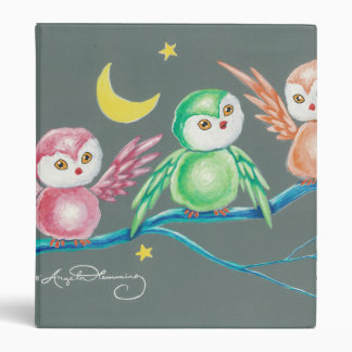 We Three Owls Binder