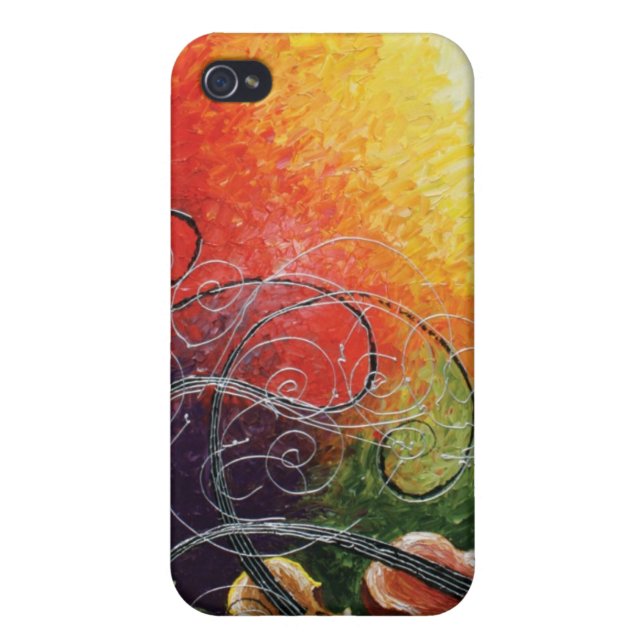 We Three Strings iPhone 4 Speck Case (Back)