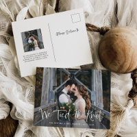 We Tied the Knot | Photo Elopement Announcement