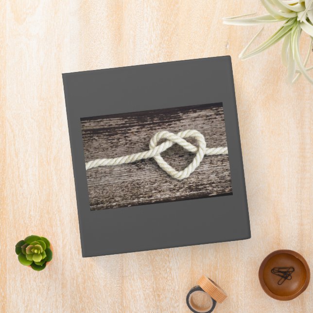 "WE TIED THE NOTE"   3 RING BINDER (In Situ)