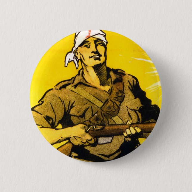 We Took The Hill 2 Inch Round Button (Front)