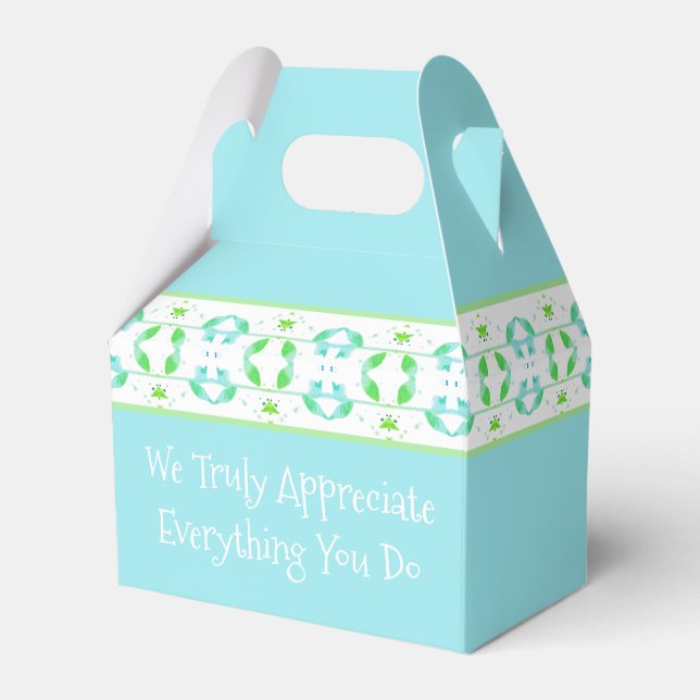 We Truly Appreciate Everything You Do Favor Box (Front Side)