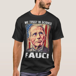 We Trust In Science Dr Fauci Support Team Vintage T-Shirt