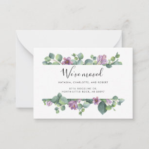 We’ve Moved New Address Moving Annnouncement Card