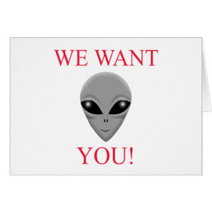 WE WANT YOU!