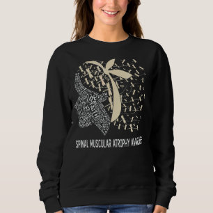 We Wear Cream For Spinal Muscular Atrophy Sma Awar Sweatshirt