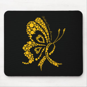 We Wear Gold For Childhood Cancer Awareness Butter Mouse Pad